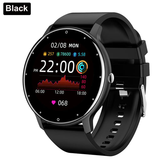 Smart Watch Fitness Tracker Heart Rate Blood Pressure Men Women BT Sport Watches