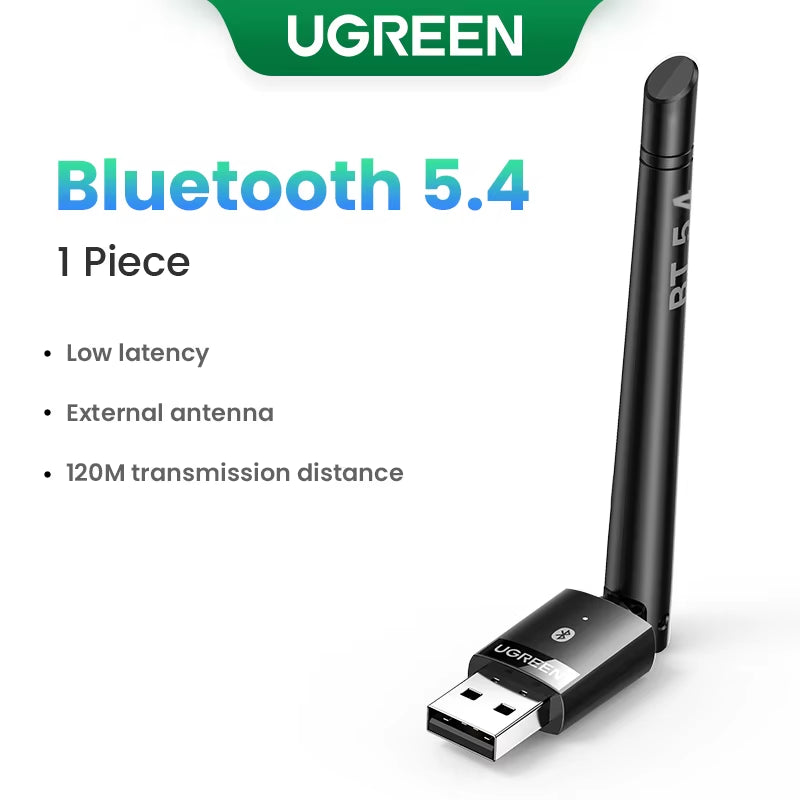 Bluetooth Adapter USB Bluetooth 5.4 for PC Dongle Adaptador Wireless Mouse Keyborad Music Audio Receiver USB Transmitter