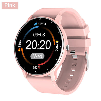 Smart Watch Fitness Tracker Heart Rate Blood Pressure Men Women BT Sport Watches